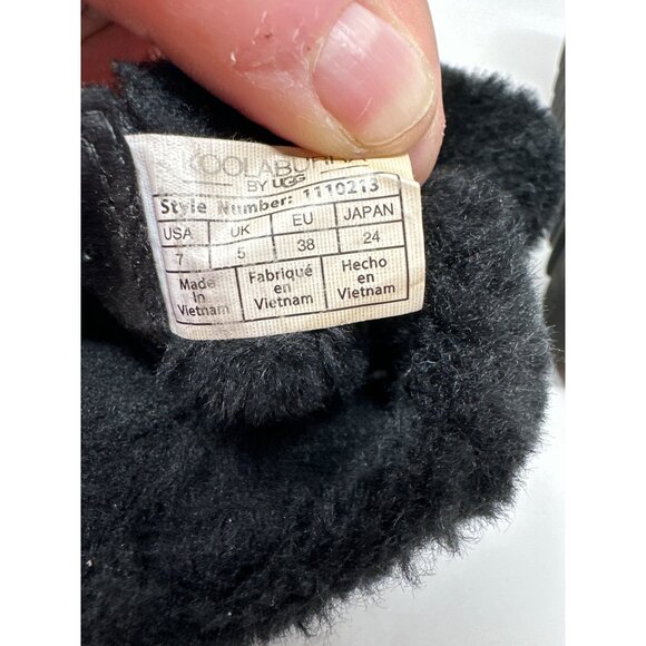 Koolaburra by UGG Women's Furr-ah Slide Slipper Sandal Size 7 - Picture 11 of 13